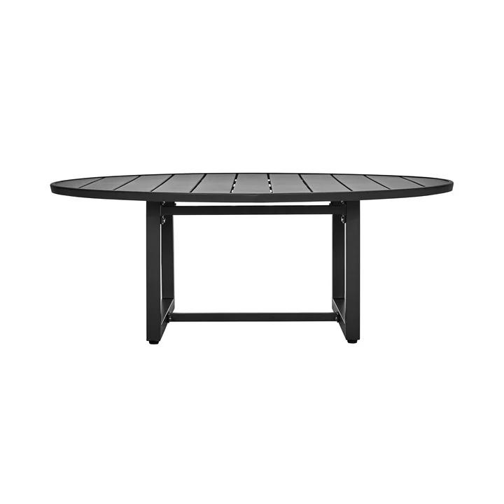 House Doctor - Helo Outdoor Table, Ø 120 x H 45 cm, noir