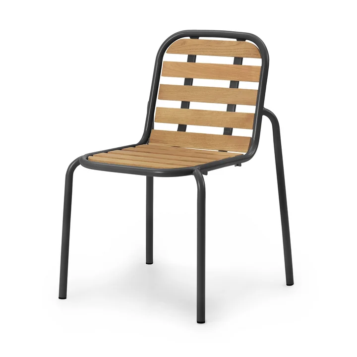 Normann Copenhagen - Vig Chaise, noir / robinier