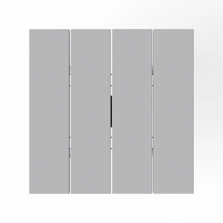 Fatboy - Fred's Outdoor Table 80 x 80 cm, gris clair (édition exclusive)