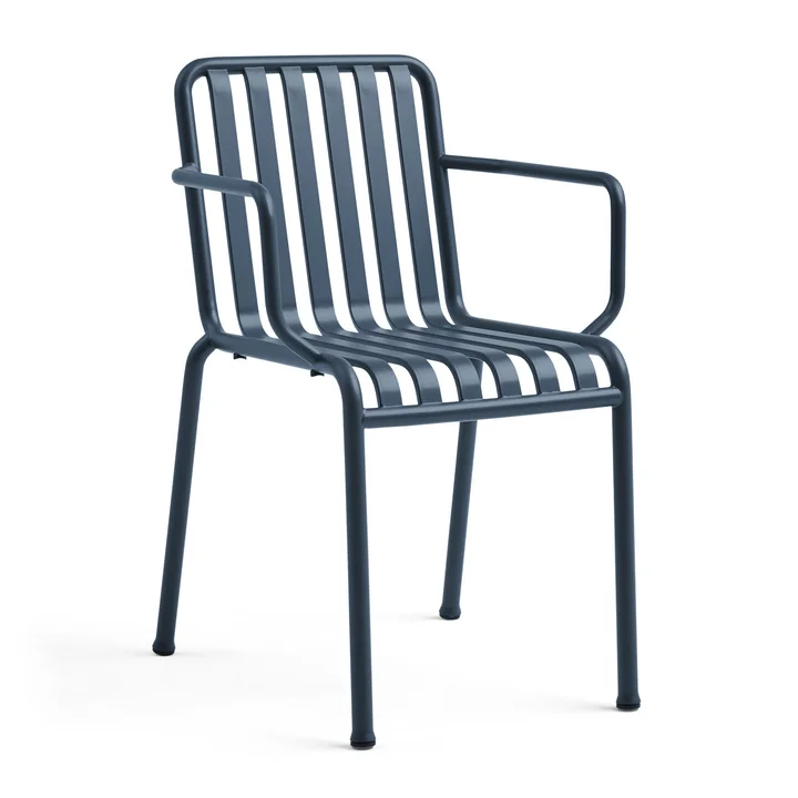 HAY - Palissade Chaise avec accoudoirs, deep blue (Edition exclusive 2025)