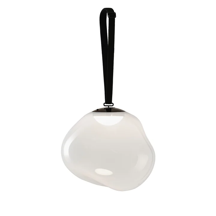 Tom Dixon - Melt LED lampe de sol / suspension avec batterie, noir / opale