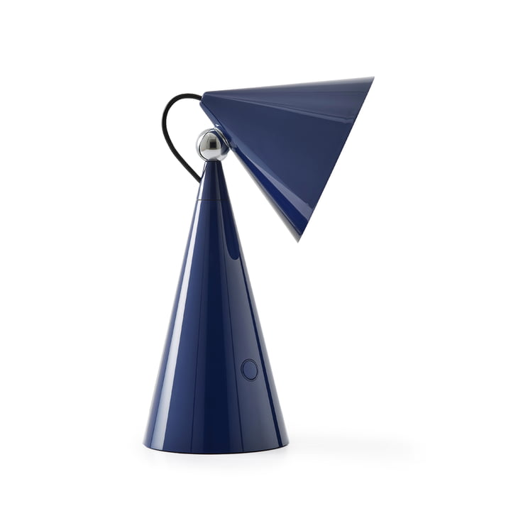 Tom Dixon - Pose LED Lampe de table avec batterie, indigo