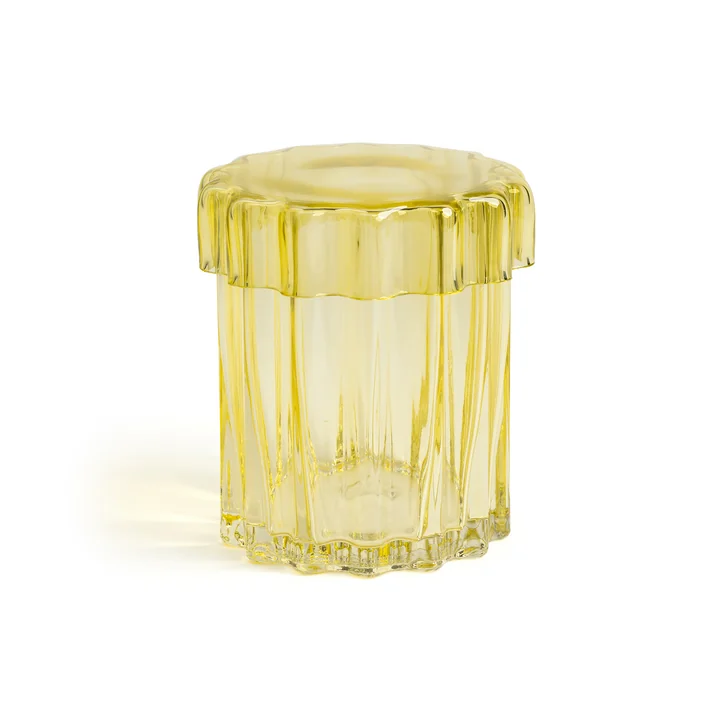 & klevering - Astral Bocal à provisions avec couvercle 15 x Ø 14, jaune