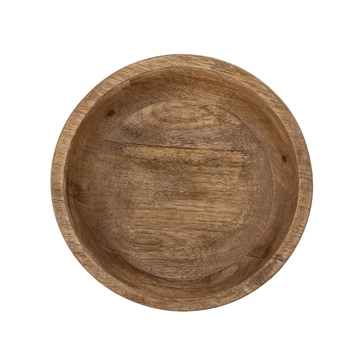 Bloomingville - Nanuka coupe à socle, Ø 20,5 x 14,5 cm, Mano naturel