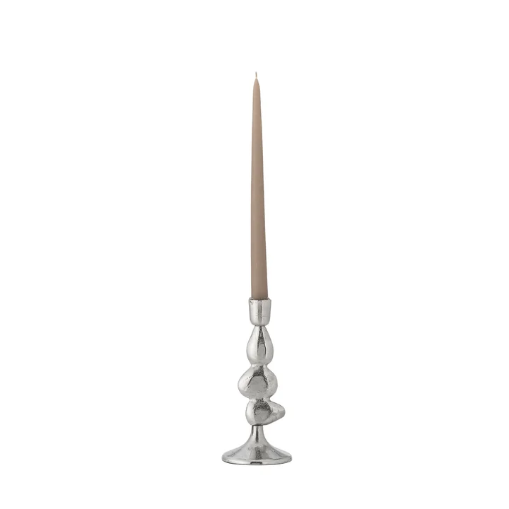 Bloomingville - Metina bougeoir, H 21 cm, argenté