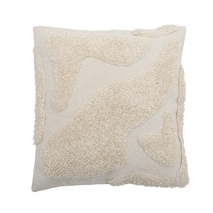 Bloomingville - Canelli coussin, 50 x 50 cm, coton naturel