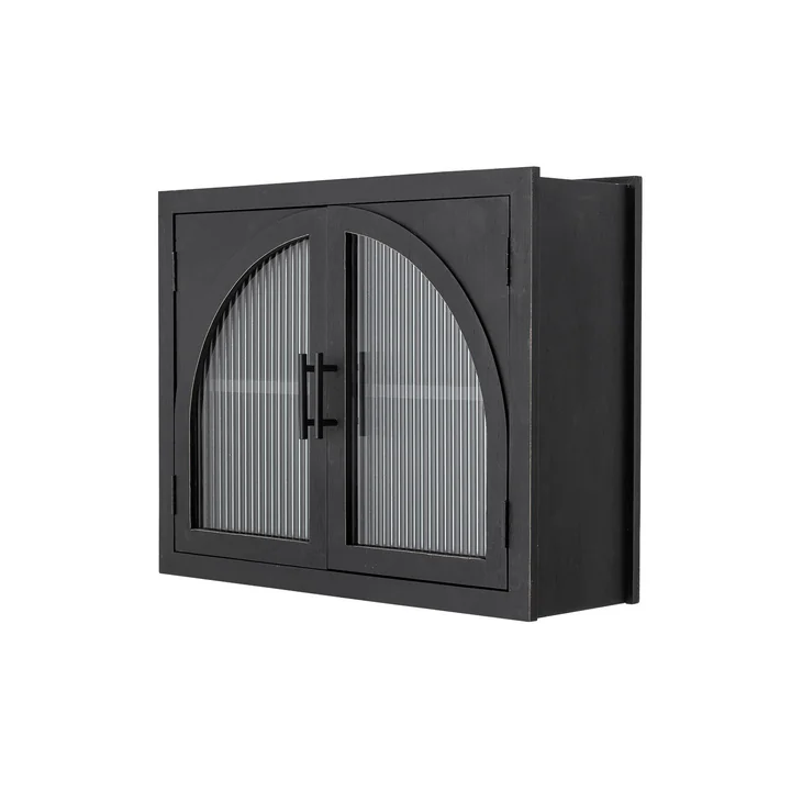 Bloomingville - Cabinet Lario, 62 x 49 x 23 cm, noir