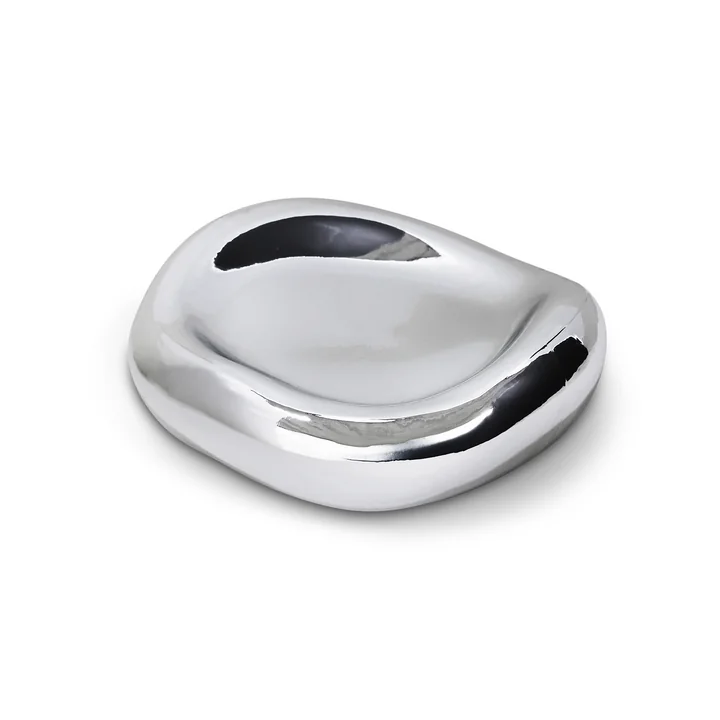 HKliving - Gleam Bol en verre, chrome