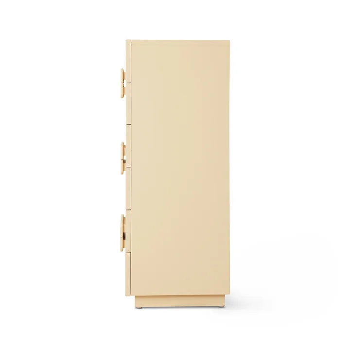 HKliving - Spacious Commode, L 80 x H 98 cm, crème