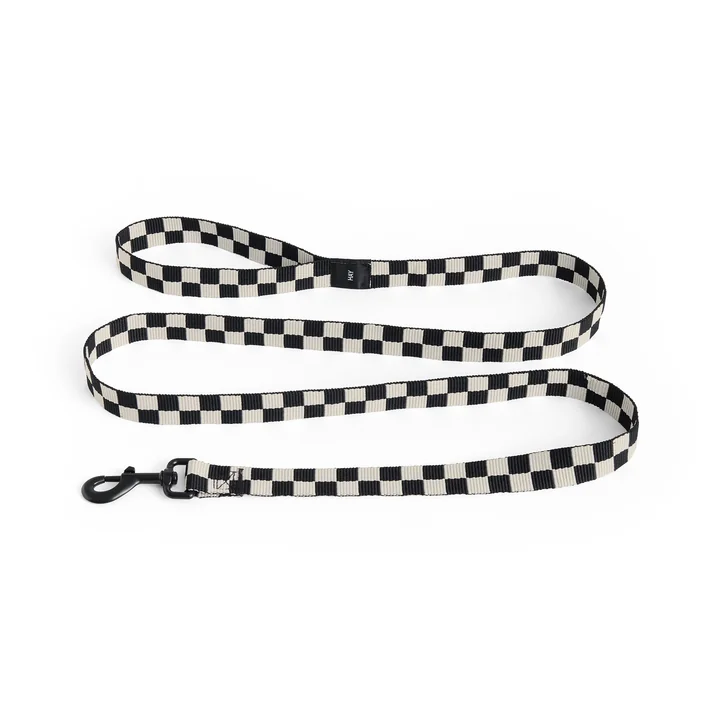 HAY - Dogs Laisse pour chien, M/L, Check, noir / blanc