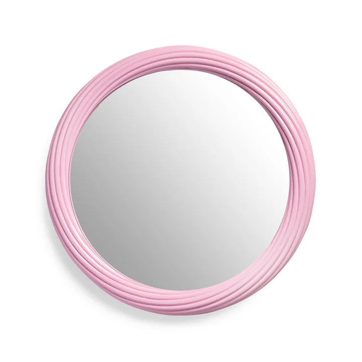 & klevering - Churros Miroir, Ø 44,5 cm, rose