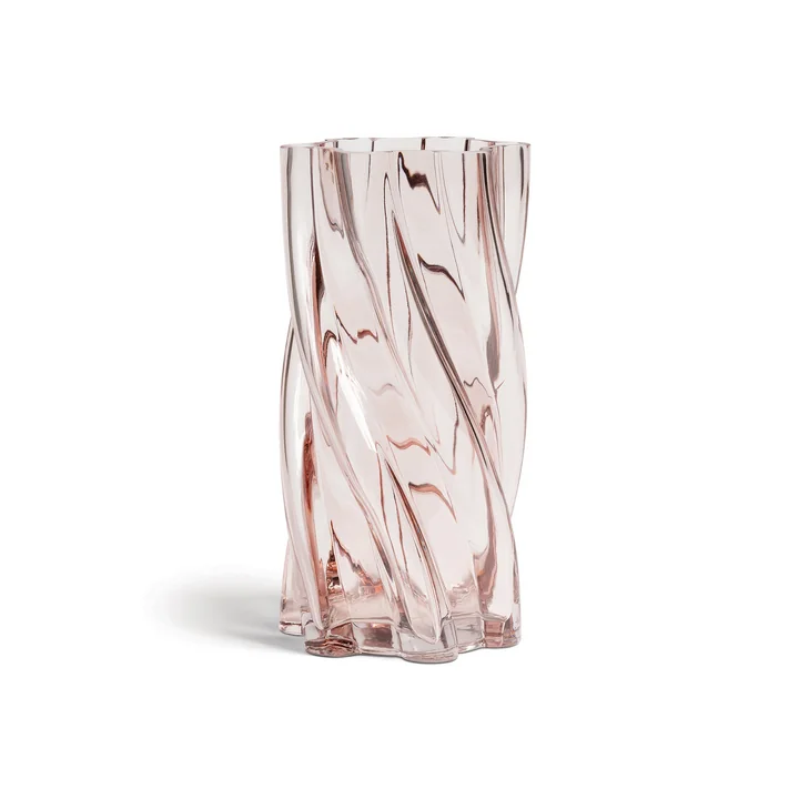 & klevering - Marshmallow Vase 25 x Ø 12 cm, rose