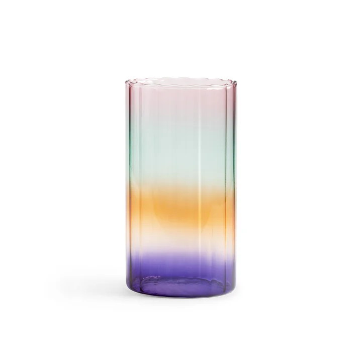 & klevering - Gradient Evening Vase 18,5 x Ø 10 cm, multicolore