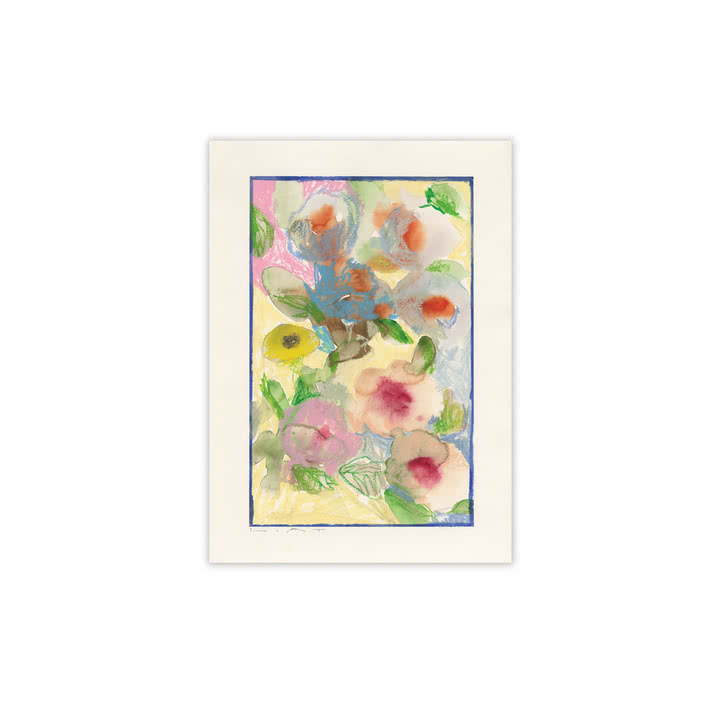 Paper Collective - Fenêtre à fleurs, 30 x 40 cm