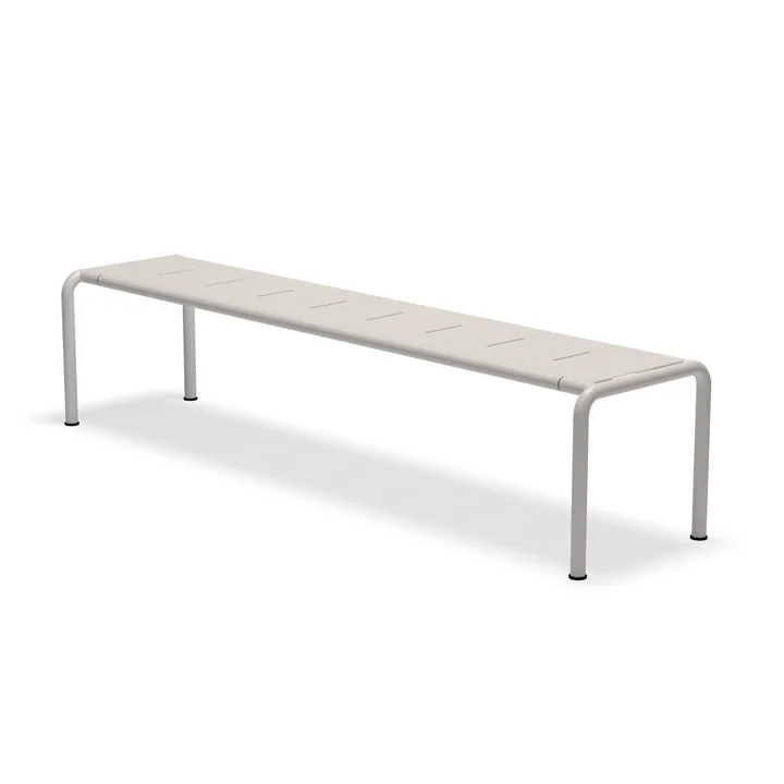 HOUE - Avanti banc de jardin, long, muted white