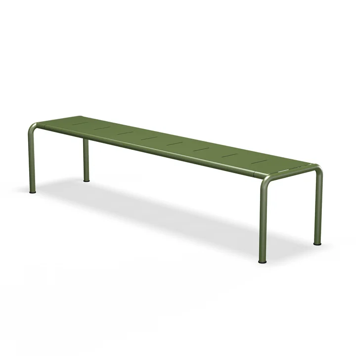 HOUE - Avanti banc de jardin, long, olive green