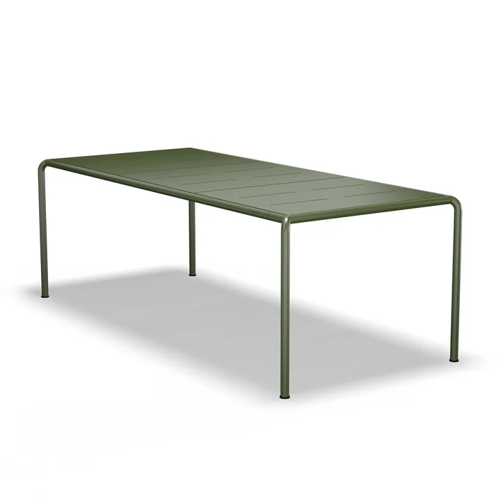 HOUE - Avanti Outdoor table à manger, 222 x 98 cm, olive green