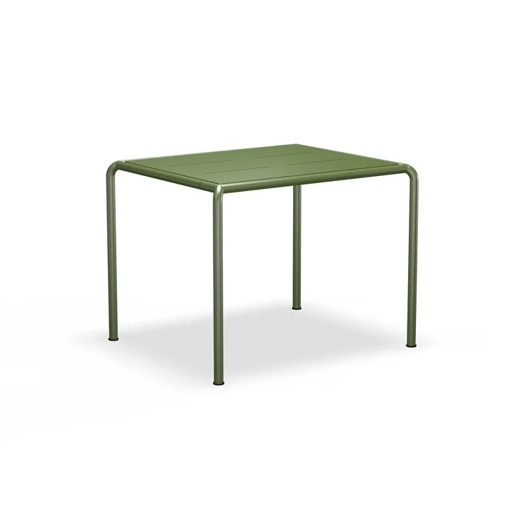 HOUE - Avanti Outdoor Table de salle à manger, 98 x 83 cm, olive green