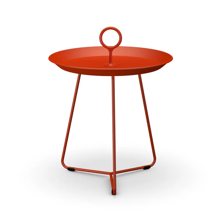 HOUE - Eyelet Table d'appoint, Ø 45 cm, cayenne