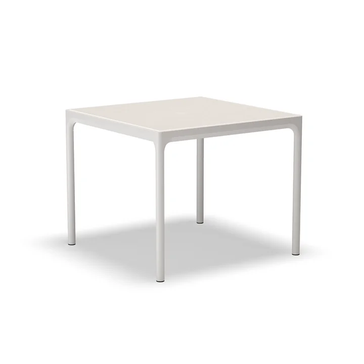 HOUE - Four Table d'extérieur, 90 x 90 cm, muted white