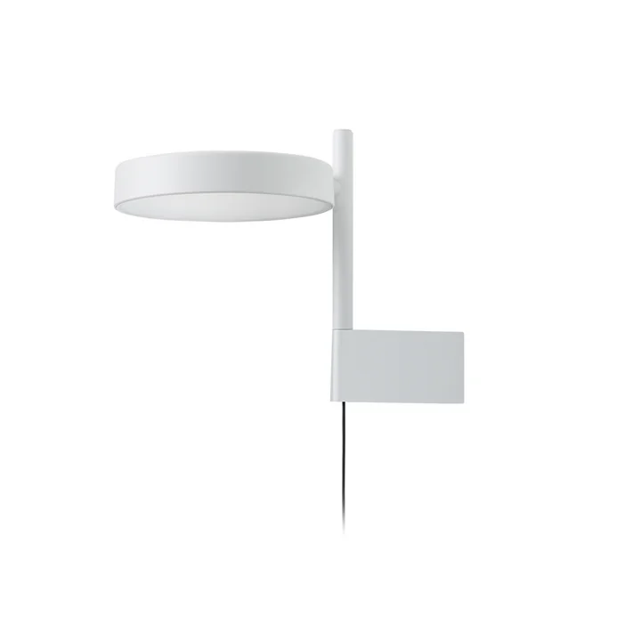 Wästberg - w242 Pastille alu LED Applique br1, blanc trafic RAL 9016