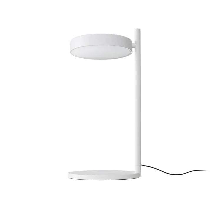 Wästberg - w242 Pastille alu LED lampe de table b2, blanc trafic RAL 9016