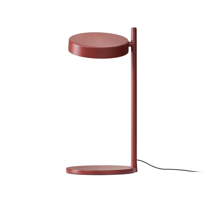 Wästberg - w242 Pastille alu LED lampe de table b2, rouge oxyde RAL 3009