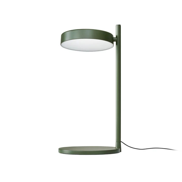 Wästberg - w242 Pastille alu LED lampe de table b2, vert olive RAL 6003