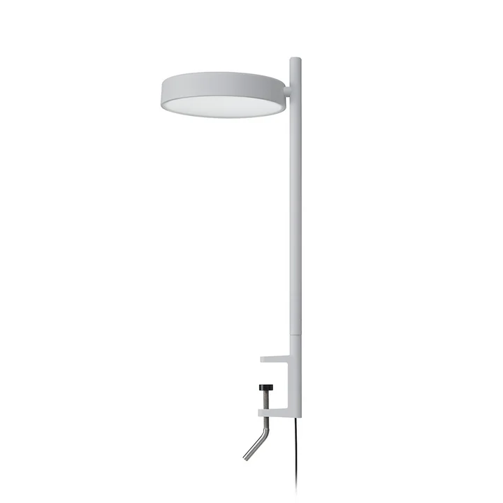 Wästberg - w242 Pastille alu LED lampe à pince c2, télégris 4 RAL 7047