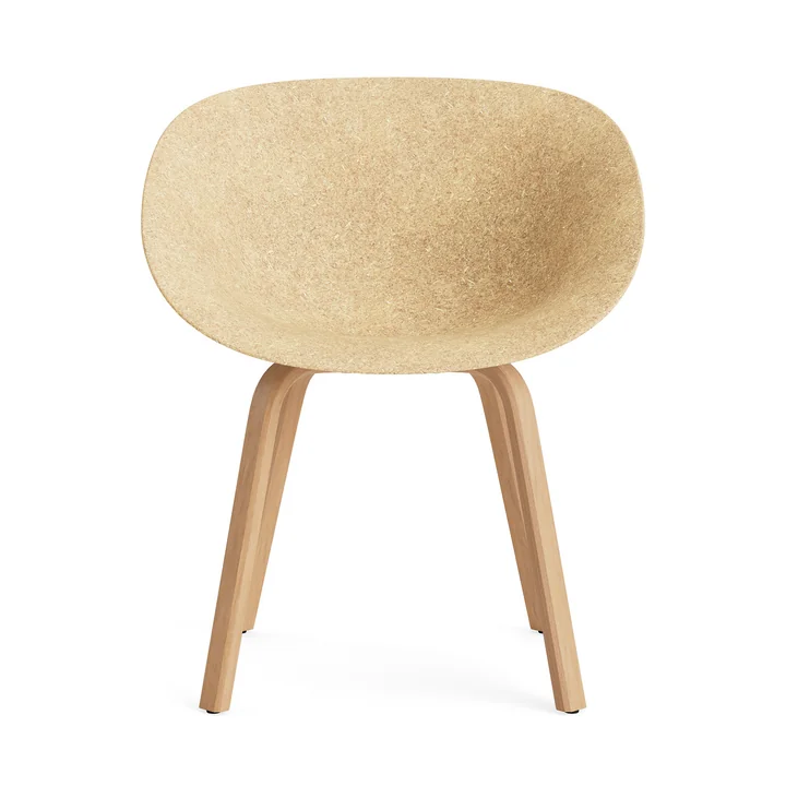 Normann Copenhagen - Mat chaise avec accoudoirs, hemp