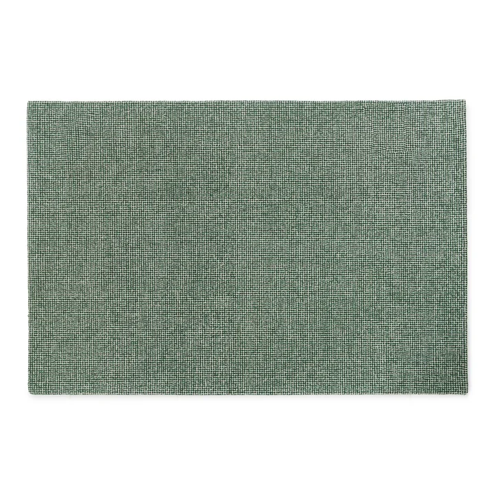 Normann Copenhagen - Tapis Flick 200 x 300 cm, off white / vert foncé