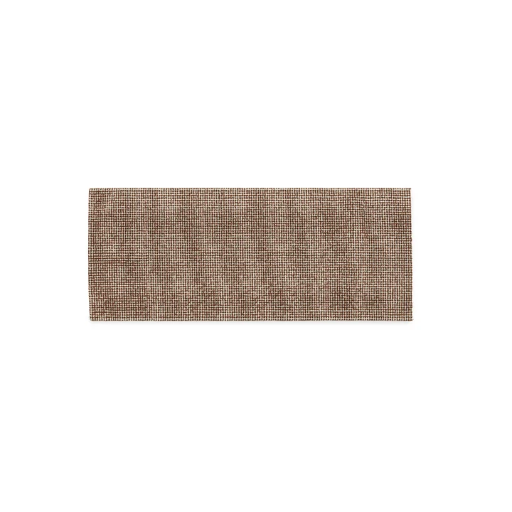 Normann Copenhagen - Tapis Flick 80 x 200 cm, off white / marron