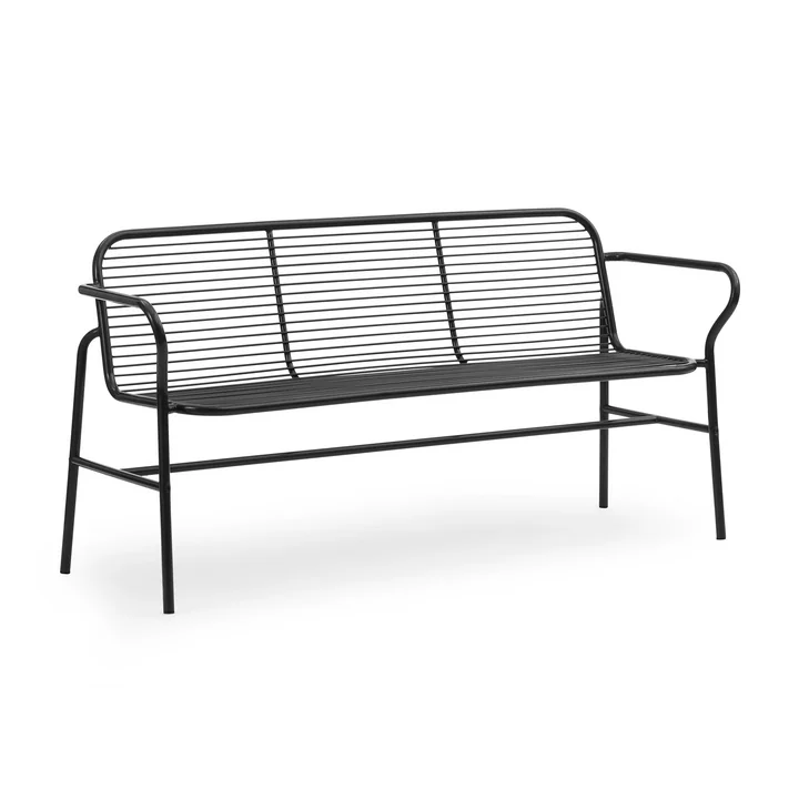 Normann Copenhagen - Vig Dining Bench, noir