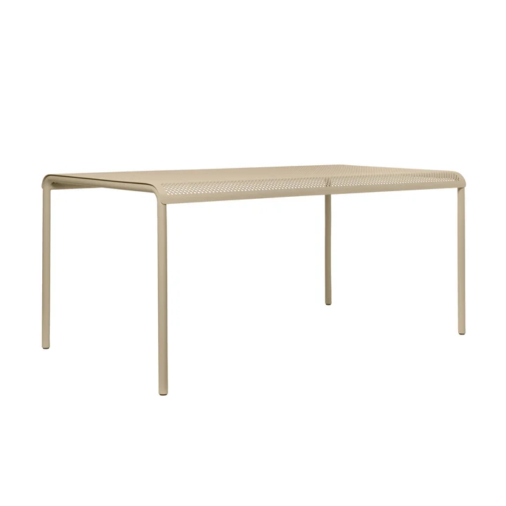 Ferm Living - Dapple Table de jardin, 160 x 90 cm, cachemire