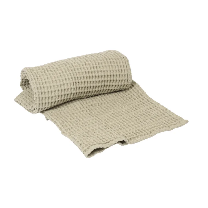 Ferm Living - Organic Serviette de bain, 70 x 140 cm, light celedon