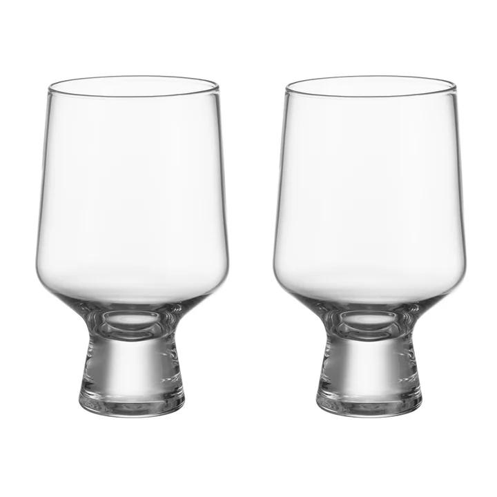 Iittala - Solare verre à pied, 0,4 l, clair (set de 2)