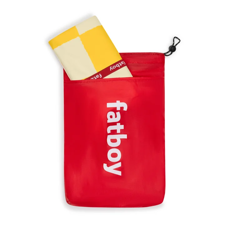 Fatboy - Beach Baggy serviette de plage XL, chess corn