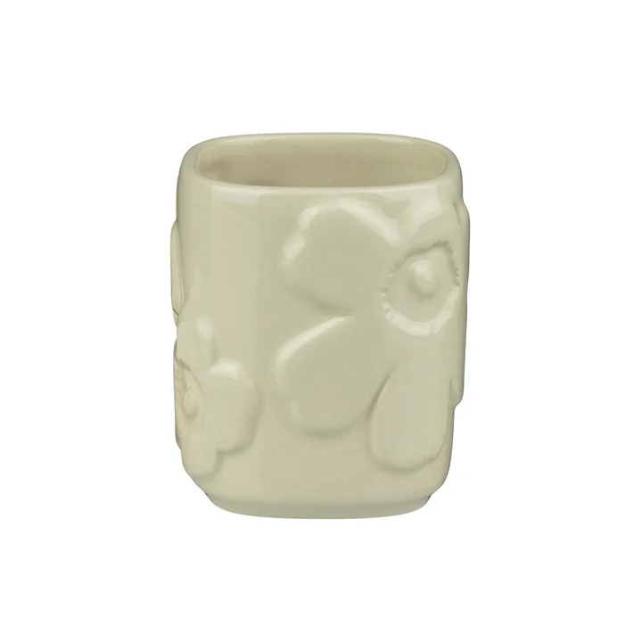 Marimekko - Unikko gobelet pour dentifrice, nature