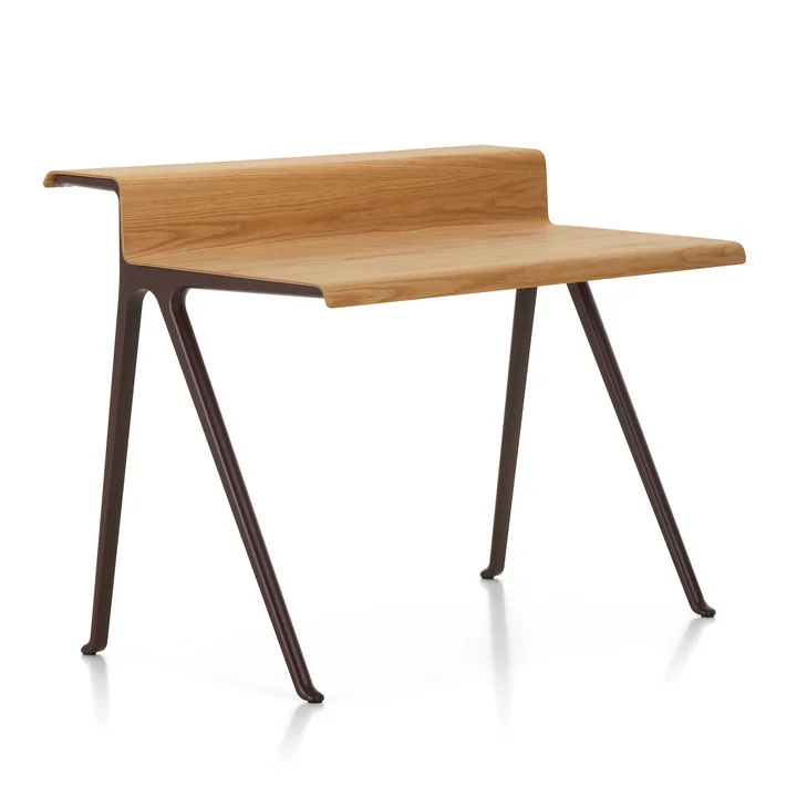 Vitra - Courier Bureau, chêne clair / noir profond