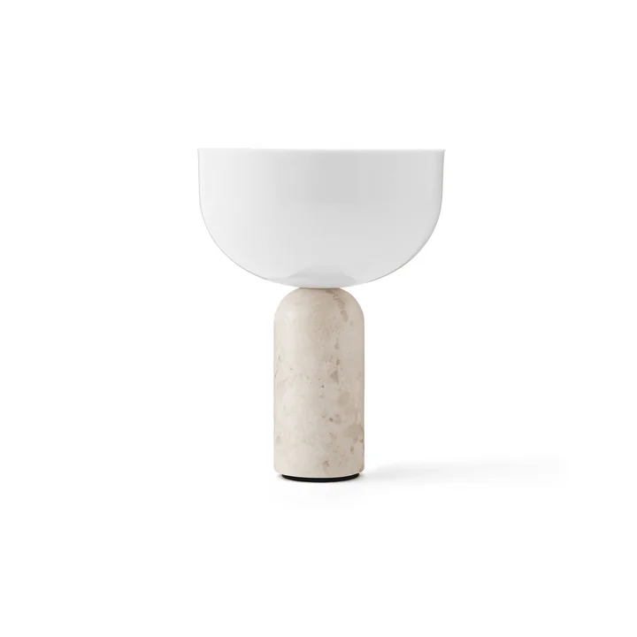 New Works - Kizu Portable LED Lampe de table avec batterie, kunis breccia