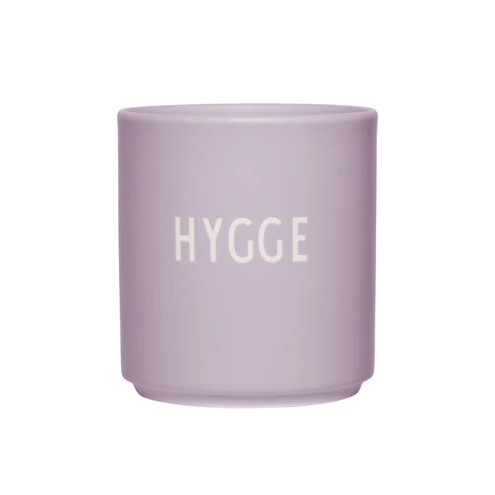 Design Letters - AJ Favourite Tasse en porcelaine, Hygge / lavender