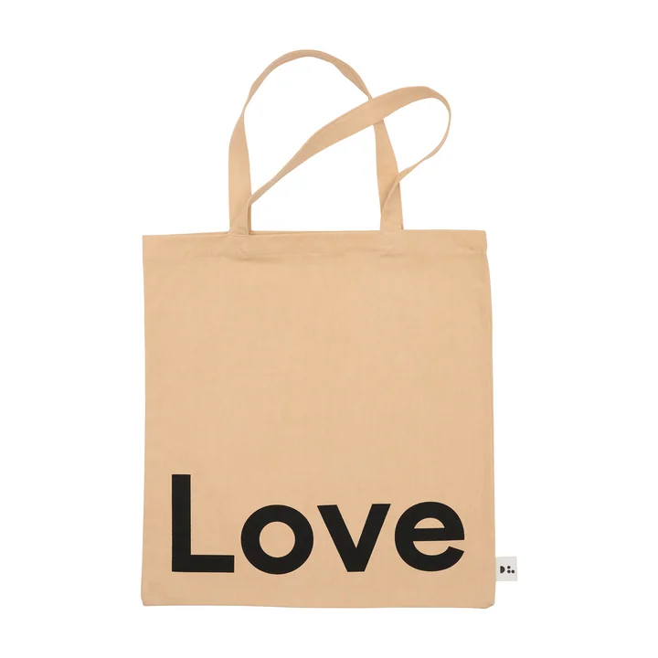 Design Letters - AJ Favourite Sac de transport, Love / beige chaud