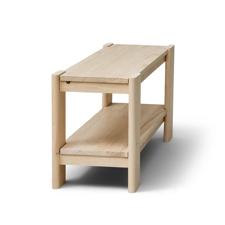 Form & Refine - Beam Banc, 112 cm, pin laqué mat