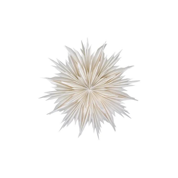 House Doctor - Dust Papier poinsettia, Ø 30 cm, blanc cassé