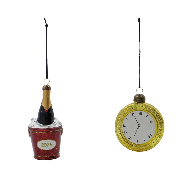 House Doctor - New Year 2026 Ornements, or