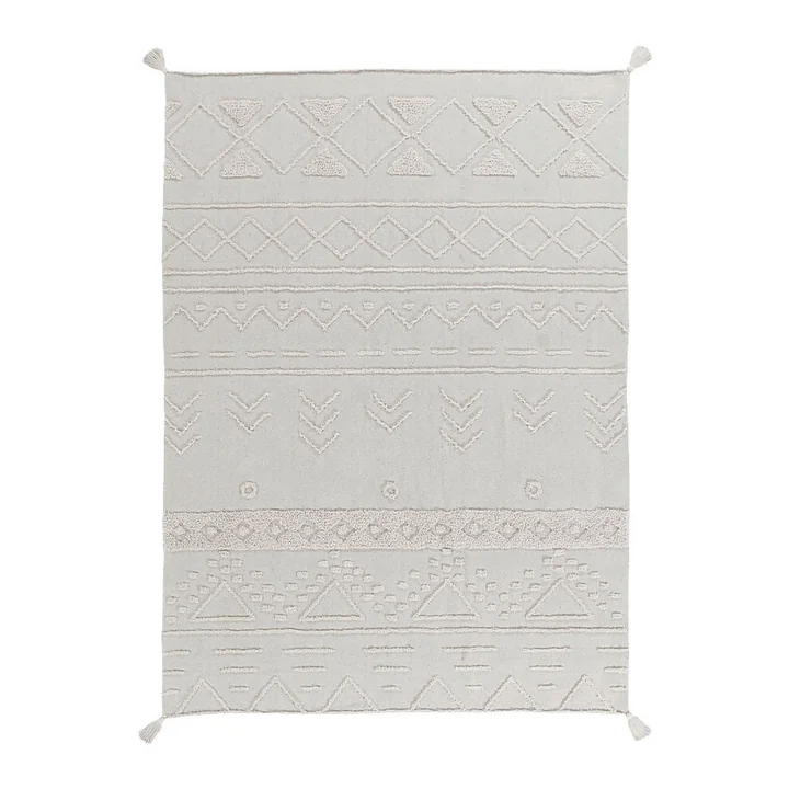 Lorena Canals - Tapis Tribu, 200 cm x 300 cm, natural