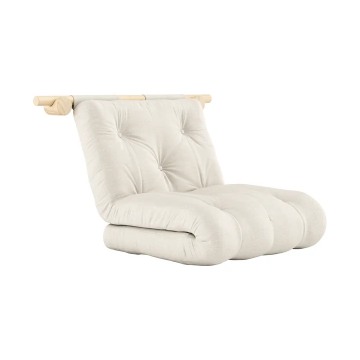 Karup Design - Hooked 75 Canapé-lit avec matelas Bravo 75 x 200 cm, lin