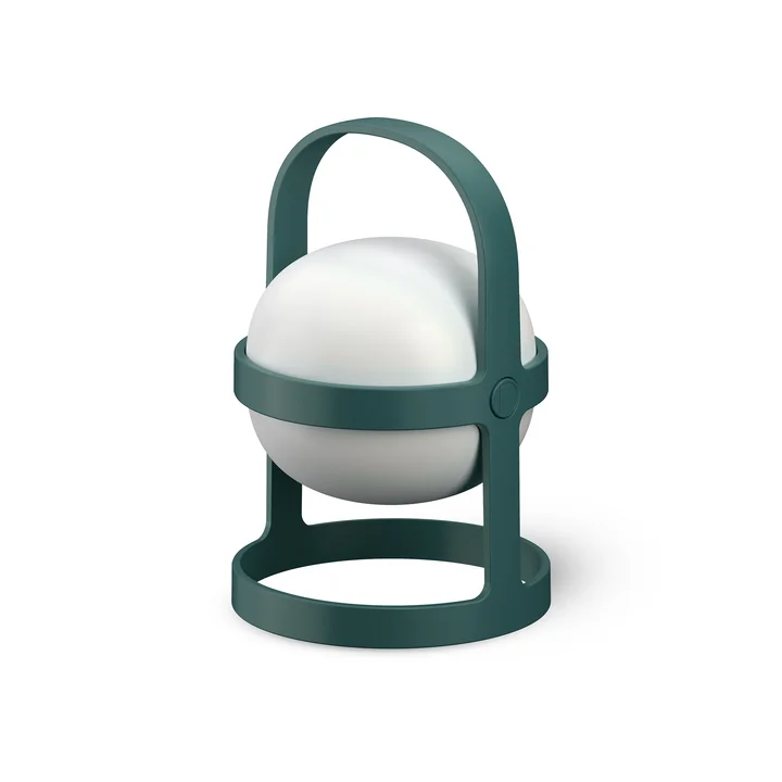 Rosendahl - Soft Spot Solar Lampe à accu Circular, H 18,5 cm, forest green