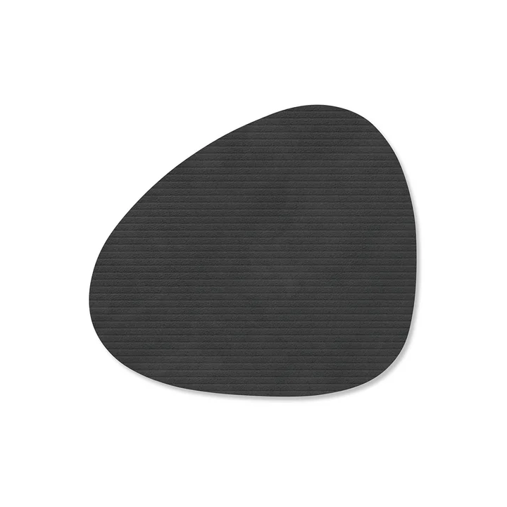 Lind DNA - Glasuntersetzer Curve , Corduroy noir