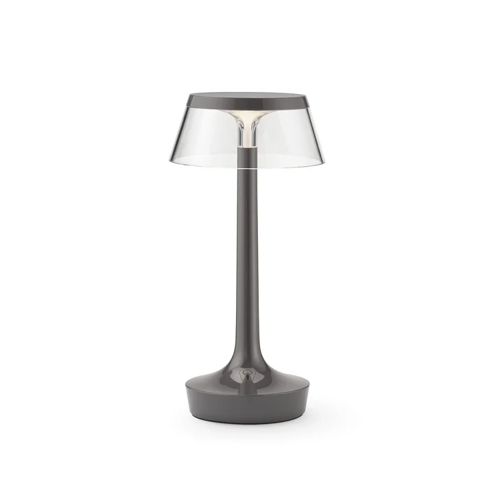 Flos - Bon jour Unplugged Lampe de table à accu, Color Tune, storm grey
